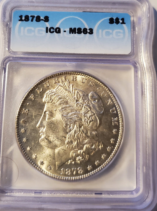 1878-S  Morgan Silver Dollar