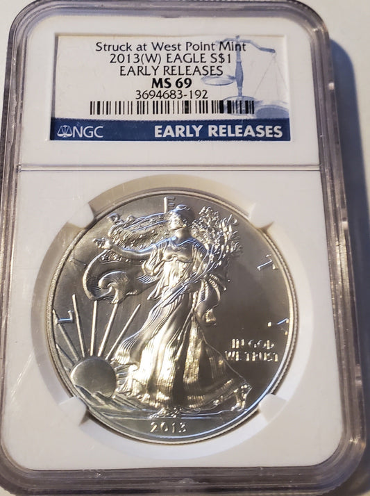 2013-W  Silver Eagle