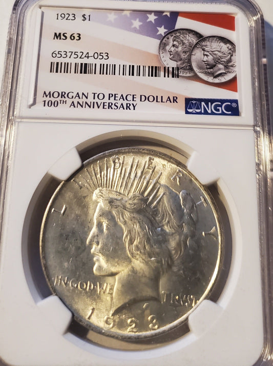 1923-P  Peace Dollar
