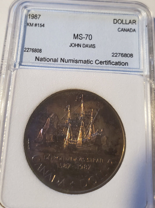 1987 Canada Silver Dollar