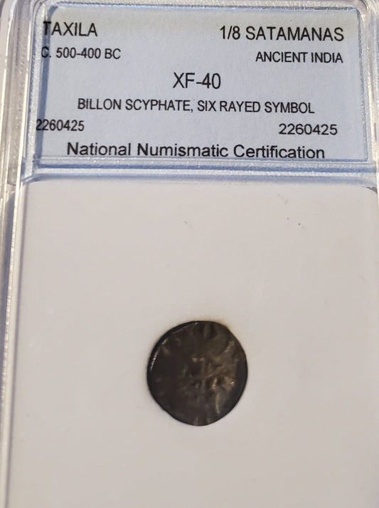 500-400 BC  ancient coin Taxila