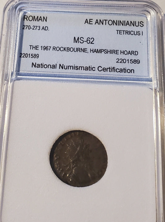 270-273 AD  Tetricus1 Ancient Roman Coin