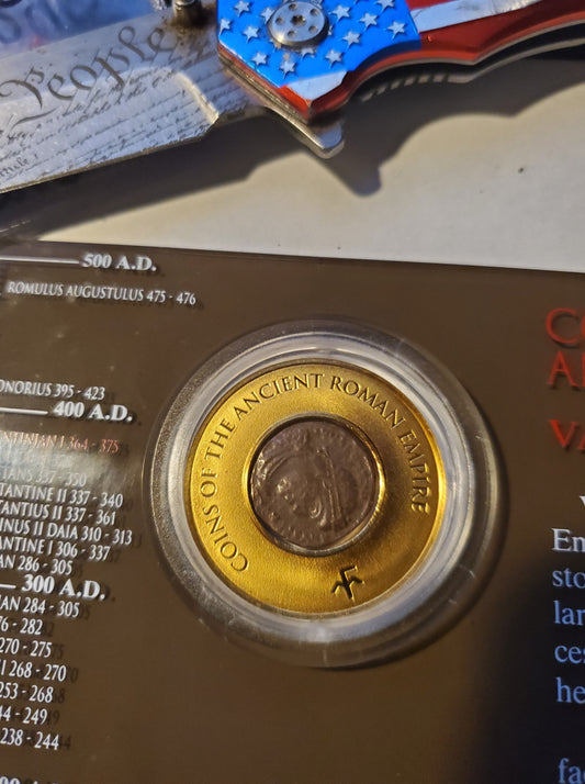 364-375 AD Ancient Roman Empire Coin