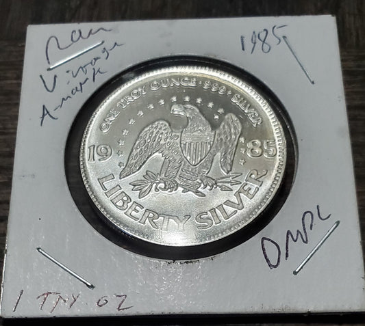 1985 Liberty Bell Commemorative Silver Coin